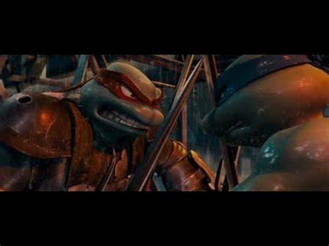 TMNT (2007) Raph vs Leo full fight .